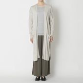 DRESS HERSELF/シルクロングカーディガン